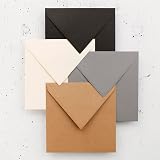 Clairefontaine 5443C Envelopes 20 Pack 16.5x16.5cm Gummed Pollen Cream view 3