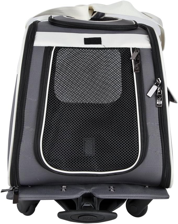 Petsfit Dog Trolley,Dog Trolleys on Wheels,Pet Carrier on Wheels with