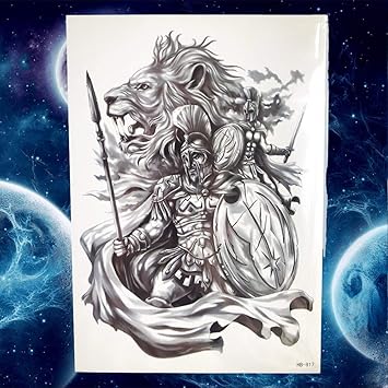 Zhuhuimin 5 Unids Negro Mujer Atrapasuenos Tatuaje Arte Corporal