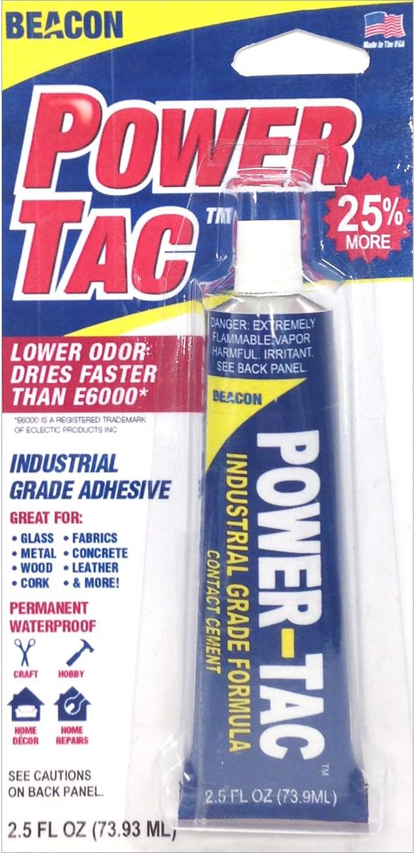 Beacon Adhesives Power-Tac, Adhesive, 20 x 10 x 2 cm