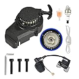 Black Aluminum Pull Starter Recoil Starter for 2