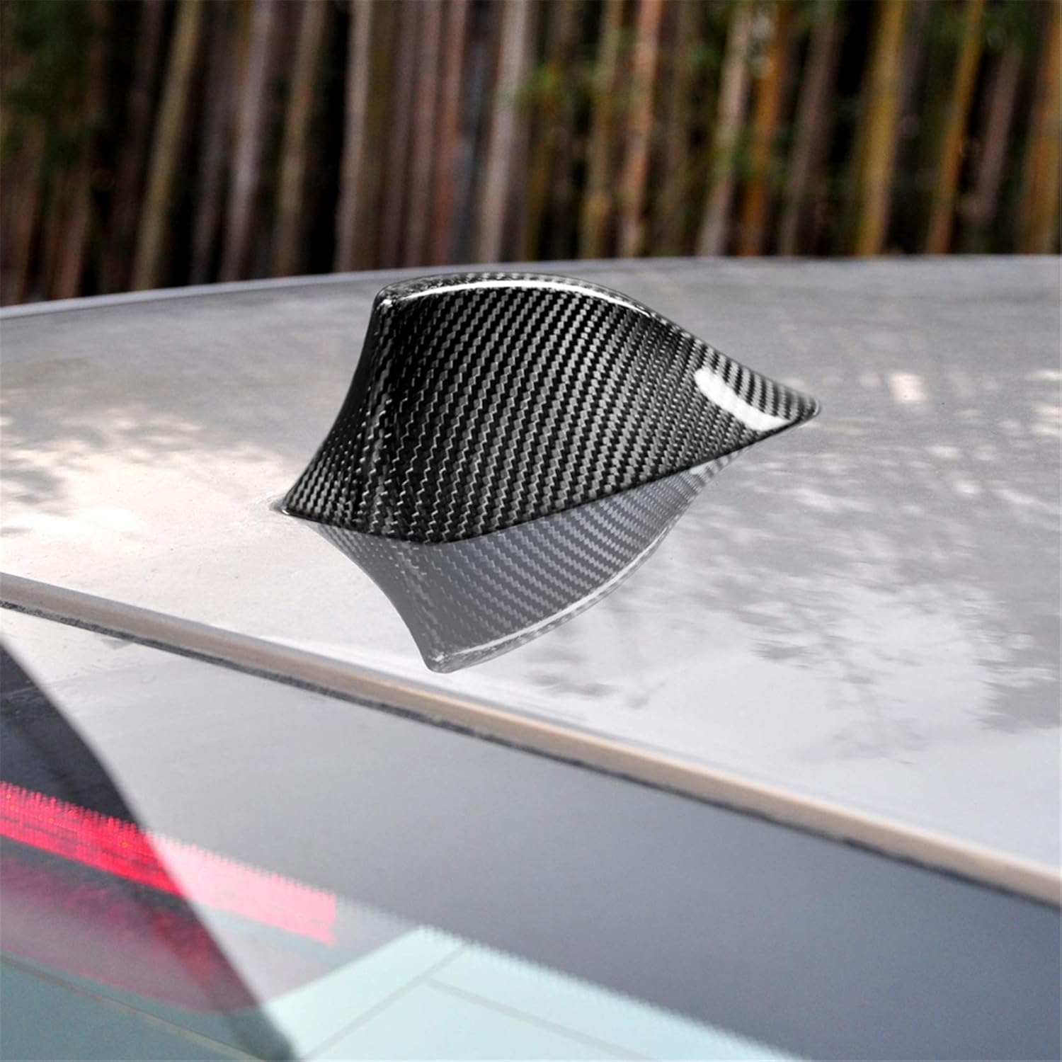 Real Carbon Fiber Shark Fin Antenna Cover For BMW 5 7 Series M5 F10 F11