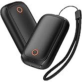 FULOG 2 Pack Hand Warmers Rechargeable, Magnetic Electric Hand Warmers, 12H Max Heating Time Pocket Hand Warmers Gifts for Women Men