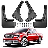XWQZ Mud Flaps for Ford Maverick 2025 2024 2023 2022,Upgrade Splash Guards 4PCS Mudguard Replacement for Maverick Accessories