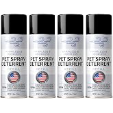 Berkland SSSCat Refill 4-Pack - Compatible with PetSafe 1st-Gen - USA-Made | 300-400 sprays, 4-6 month supply - non-VOC - fits the original tan 1st-gen PetSafe SSSCat unit only - made in USA