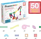 PicassoTiles Magnetic Marble Run STEM Race Track Set 50 Pieces Ages 3+ view 7