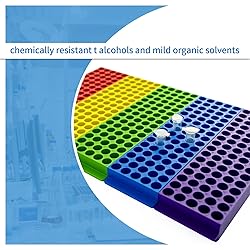 CryoKing 5PCS Microcentrifuge Tube Rack, Vial Racks