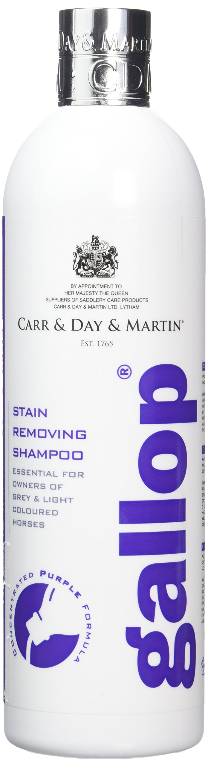 William Hunter Equestrian Gallop Stain Removing Horse Shampoo 500ml - A thick, powerful stain removing shampoo for stubborn ingrained stains.