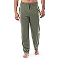 Fruit of the Loom Men's Extended Sizes Jersey Knit Sleep Pajama Lounge Pant (1 & 2 Packs)