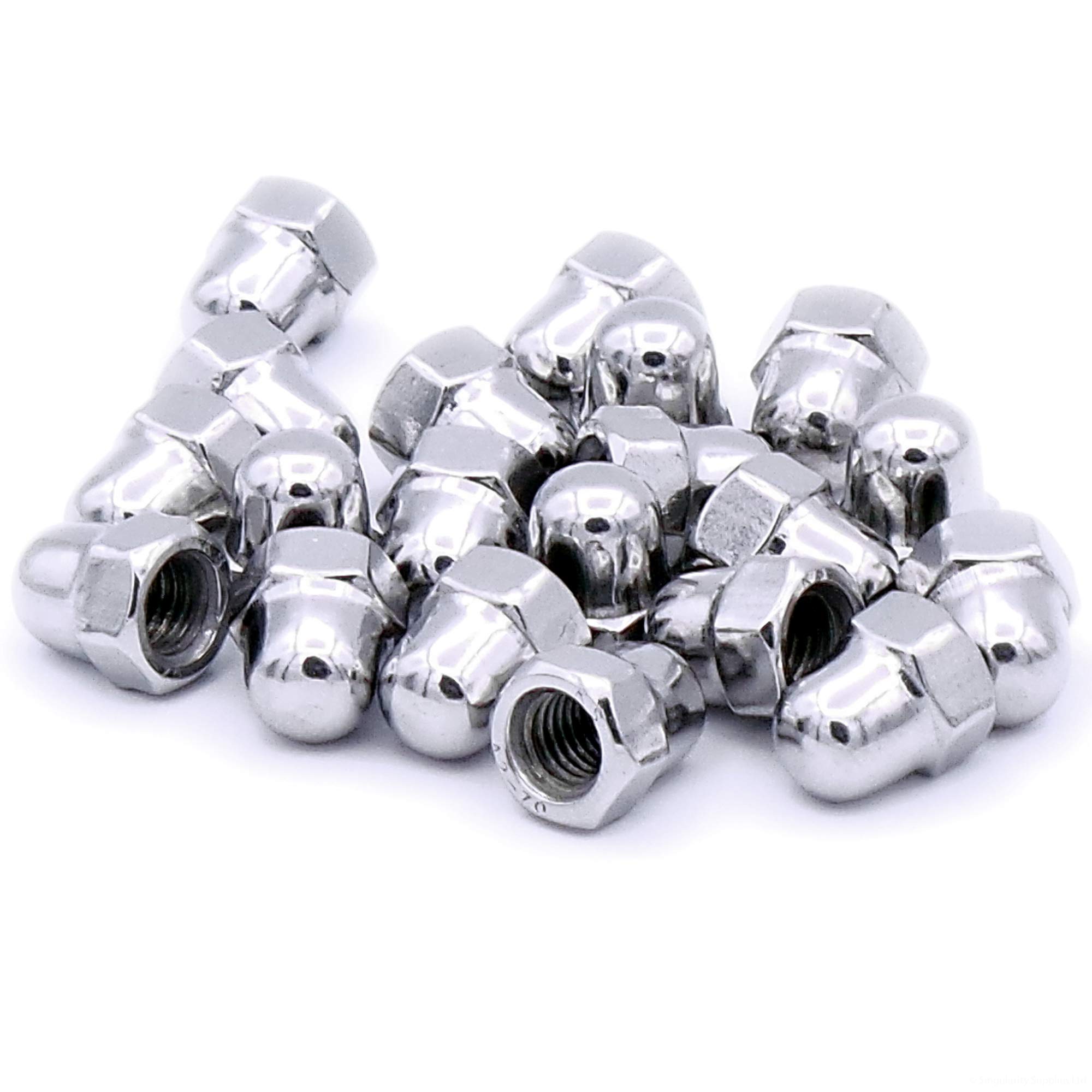 M5 (5mm) Dome Cap Nut - Stainless Steel (A2) (Pack of 20)