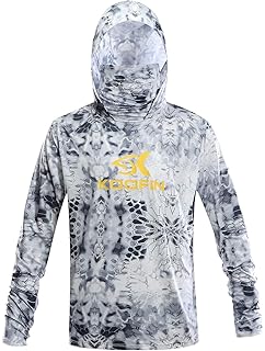 Amazon Com Aftco Samurai Hooded Performance Long Sleeve Shirt Clothing