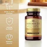 Solgar Vitamin D3 55 mcg 2200 IU Vegetable Capsules 50 count view 4