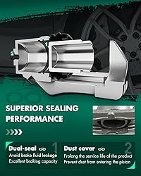 SCITOO 19B3215 19B3214 Front Left & Right Disc