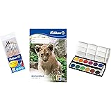 Pelikan Deckfarbkasten 12 Farben + Deckweiß - Schul Standard