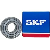 2PACK SKF 6202-2Z 15X35X11MM Double Metal Seal Bearings Deep Groove Ball Bearings