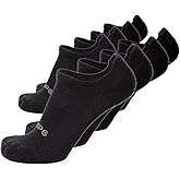 GRIP6 Wool No Show Socks -Merino Wool Socks Made in the USA- Lightweight Wool Hiking Socks -Warm Ankle Socks for Men & Women