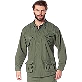 Rothco Vintage Vietnam Fatigue Shirt – Comfortable Lightweight Cargo Utility Shacket