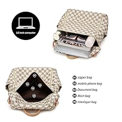 Makes Backpack Purse for Women PU Leather backpack