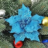 christmas tree decorations blue