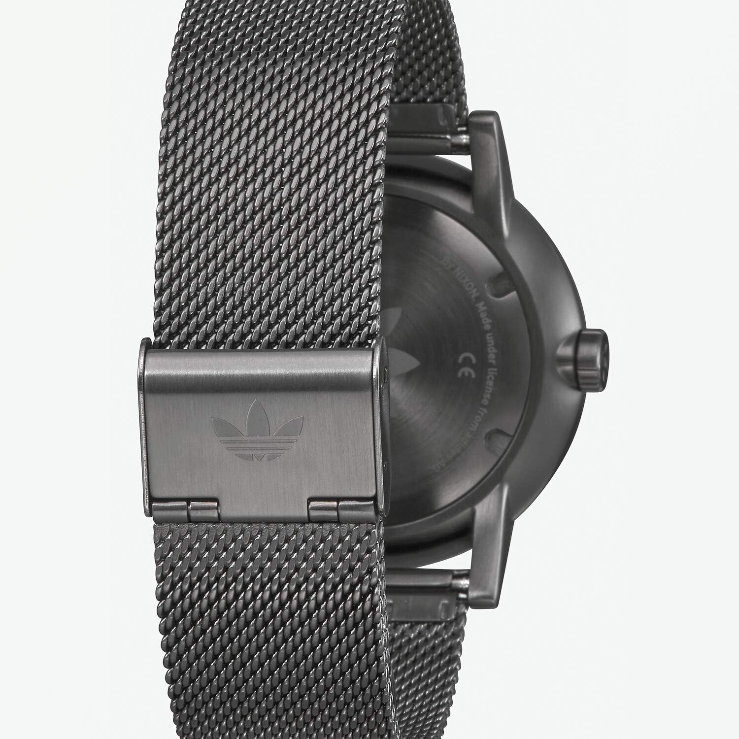 adidas district milanese bracelet watch 40mm