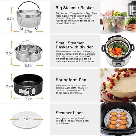 19 piezas de accesorios de olla a presión compatibles para ollas ...