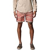 Columbia Mens PFG Rambler Printed Water Short, Rosewood Waved, XX-Large x 6