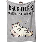 SteadStyle Gifts for Daughter Blanket, Daughter Gifts from Mom Dad, Idea Daughters Birthday Gift, Present Ideas for Graduation, Wedding, Mothers Day, Christmas