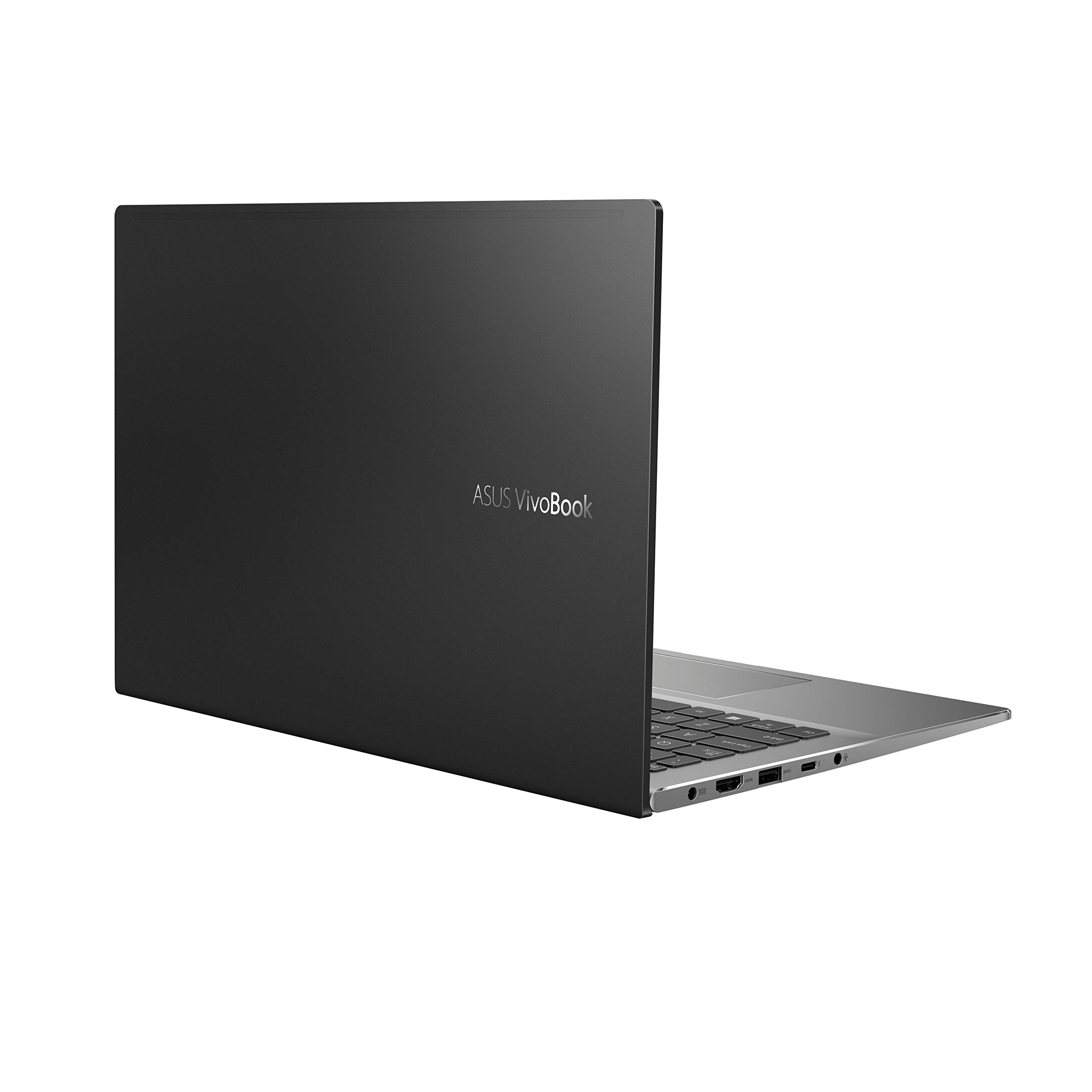 ASUS VivoBook S14 S433 Thin and Light Laptop, 14” FHD Display, Intel Core i5-1135G7 CPU, 8GB DDR4 RAM, 512GB SSD, Thunderbolt 3, Wi-Fi 6, Windows 10, AI Noise-Cancellation, Indie Black, S433EA-DH51