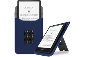 HGWALP Sleeve Case Bag for 6.8" 7" Kindle Paperwhite(11th/12th Generation),Protective Cover Pouch with Silicone Suction Cup and Multi-Angle Stand for 7" Kindle Colorsoft Signature Edition eReaders-NV