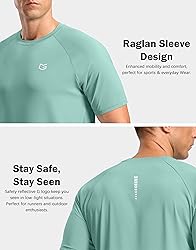 Men's Workout Athletic T-Shirts Moisture Wicking