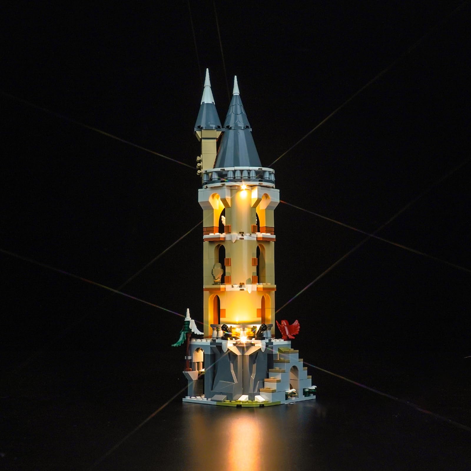 Led Light Set for Hogwarts Castle Owlery - No Lego, Decoration Lighting Set for Hogwarts Castle Creative Toys — image 1