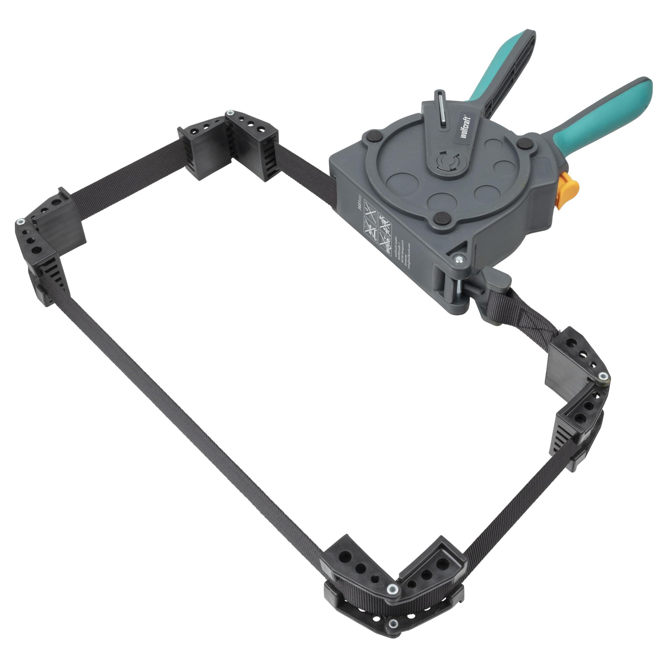 wolfcraft One-Hand Frame Clamp I 3681000 I for Clamping Rectangular workpieces with just one Hand
