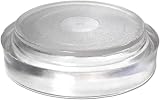 White Hinge 8x Large Clear Castor Cups Furniture Feet for 60mm Legs Carpet Tile view 2