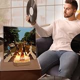YuanDian Light Up Now Playing Vinyl Record Stand USB Powered view 5