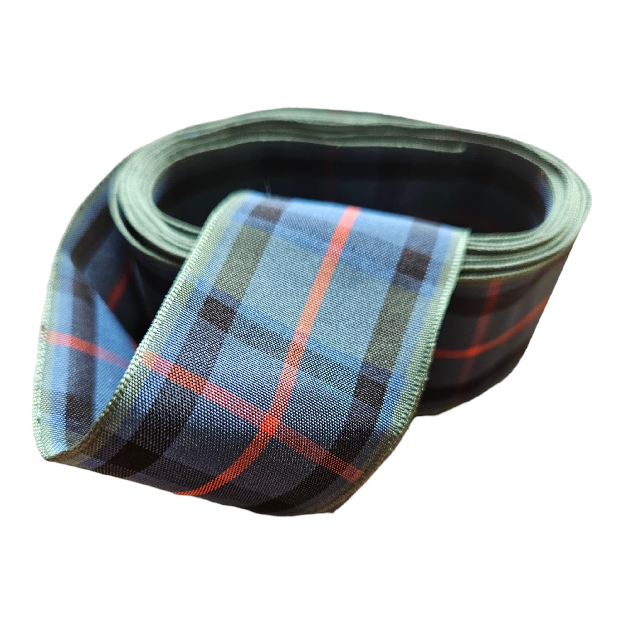 Tartan Ribbon 15mm, 25mm & 40mm Available in Dress Stewart, Flower of Scotland, Gordon & Irish National 3 Metres of Ribbon (Flower of Scotland, 40mm)