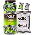 Swad Kaccha Aam Candy (Chatpata Pulse Masala) Jar 500g & Swad Original 50 Toffee Pack, 2 units