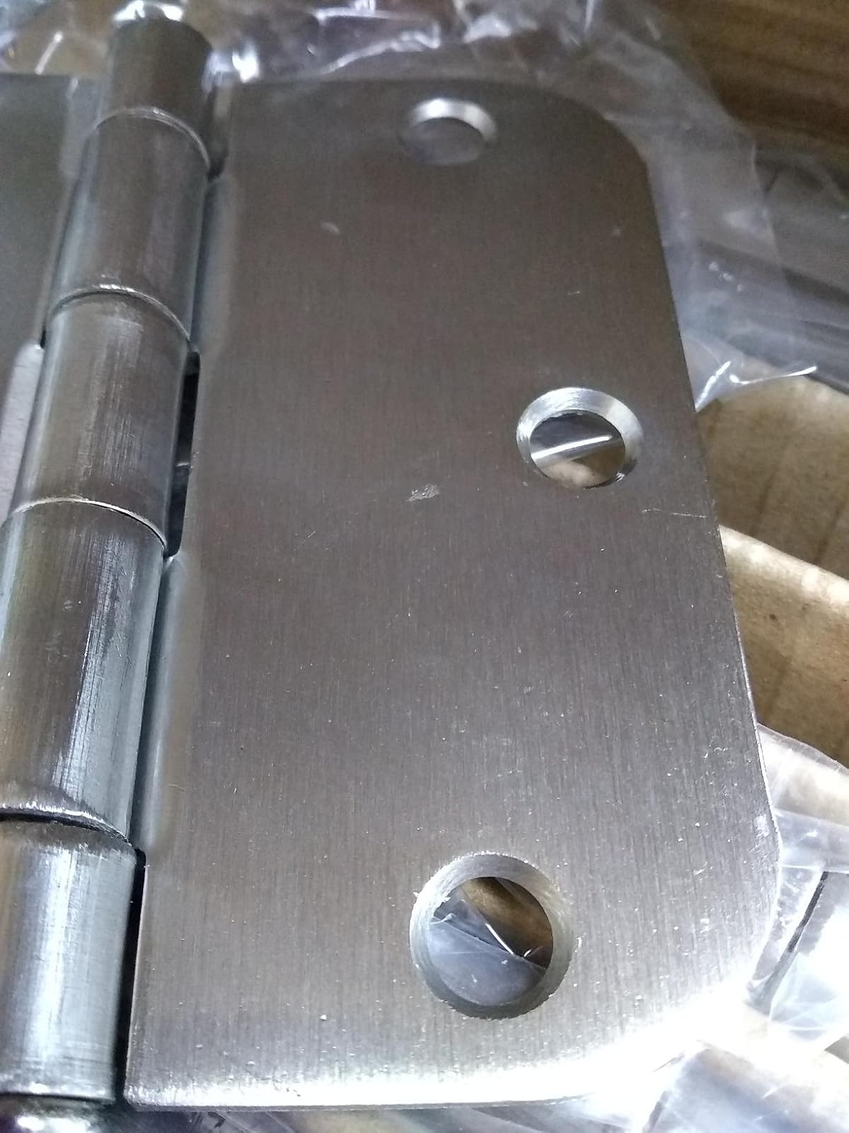 3.5" Door Hinges, 5/8" Radius photo review