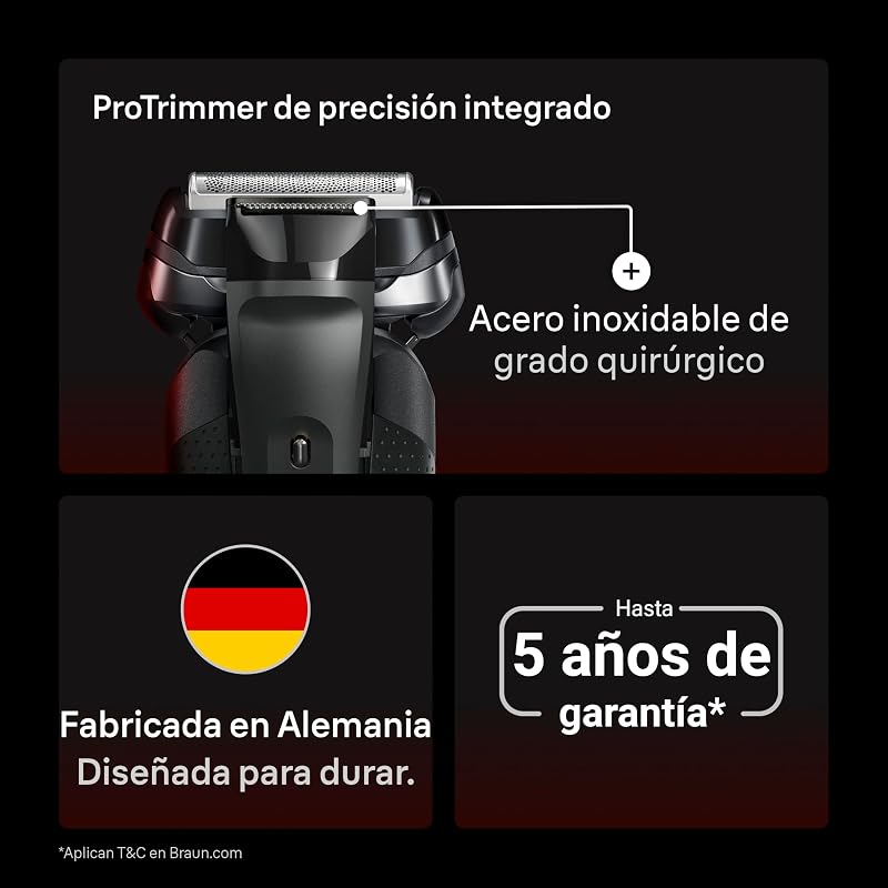 Series 9 Sport Afeitadora Eléctrica Hombre, 9100si, Negro