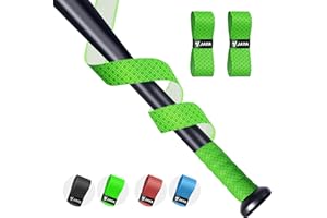 JAYA Bat Grip Tape Anti-Slip 1.2mm, Full Adhesive-Back Baseball Softball Cricket Batting Tape, Professional Feel Bat Wrap Tape for Handles, Set of 2