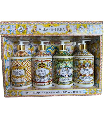 Amazon.com : Home and Body Company Hand Soap, Villa Flora