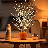 33in Birch Light Tree with 180 LED Lights, Twinkling Lighted Tree with Timer, Adjustable Branches Birch Branches for Indoor Decoration, Living Room, Table Décor