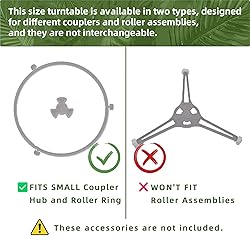 Smallest 9.6 Inch Microwave Plate Replacement