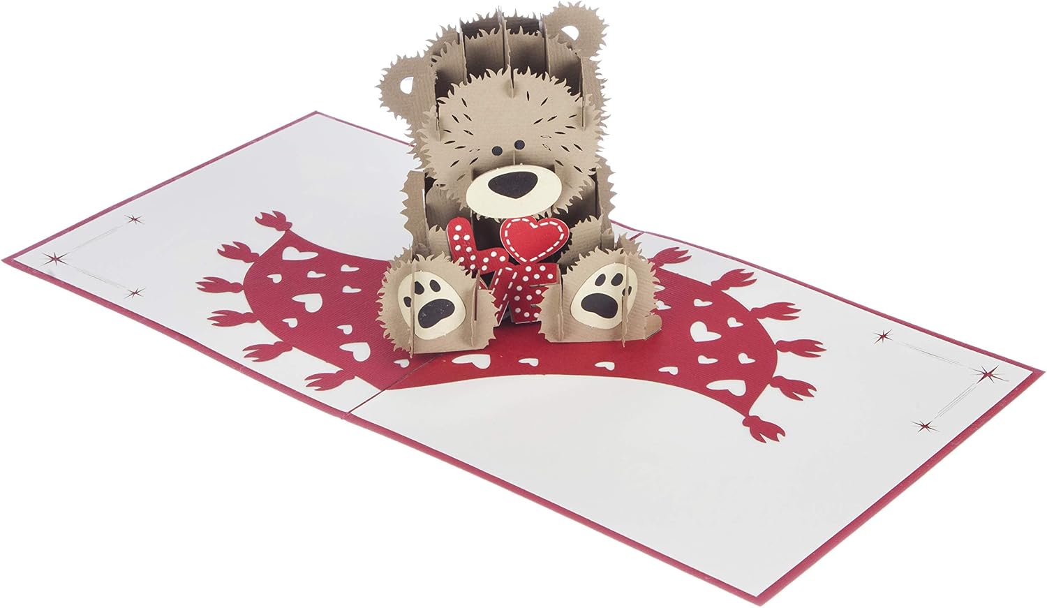 Cardology - Love Bear Pop-Up Card, 15cm x 20cm - Image 4