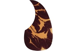 StewMac Tortoloid Acoustic Dreadnought Pickguard, Modern Martin Shape