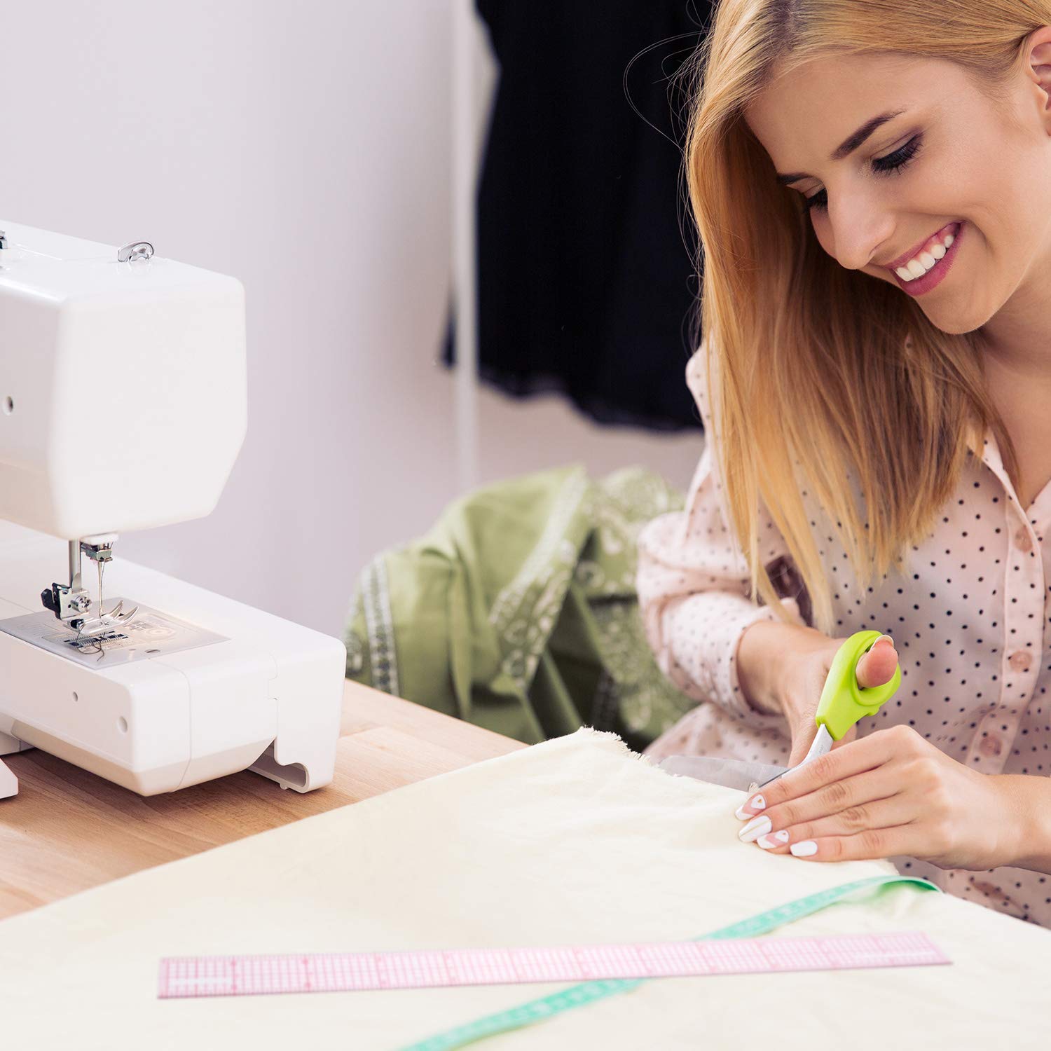 Pelopy 4 Pieces Clear Plastic Ruler Grid Transparent Ruler Plastic Straight Measuring Tool Set for Clothes Design Sewing(6 Inches, 12 Inches, 15 Inches,B50 B60 B70 B-80)