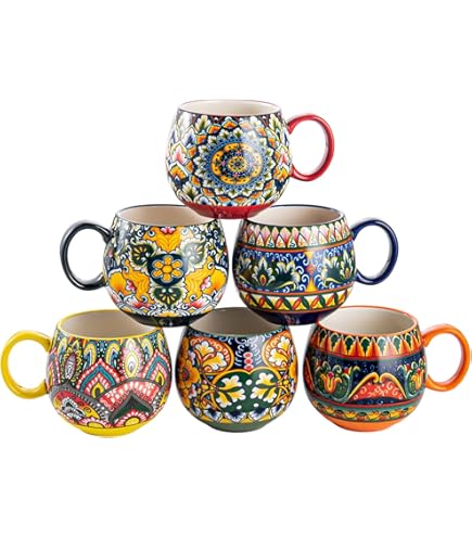 Amazon.com: ARC Set of 3 Arcoroc Octime Multi-Faceted Mugs Black