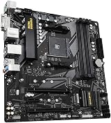 Gigabyte B550M DS3H Motherboard AM4 Ryzen 5000 DDR4 PCIe 4.0 M.2 GbE LAN USB 3.2 view 3