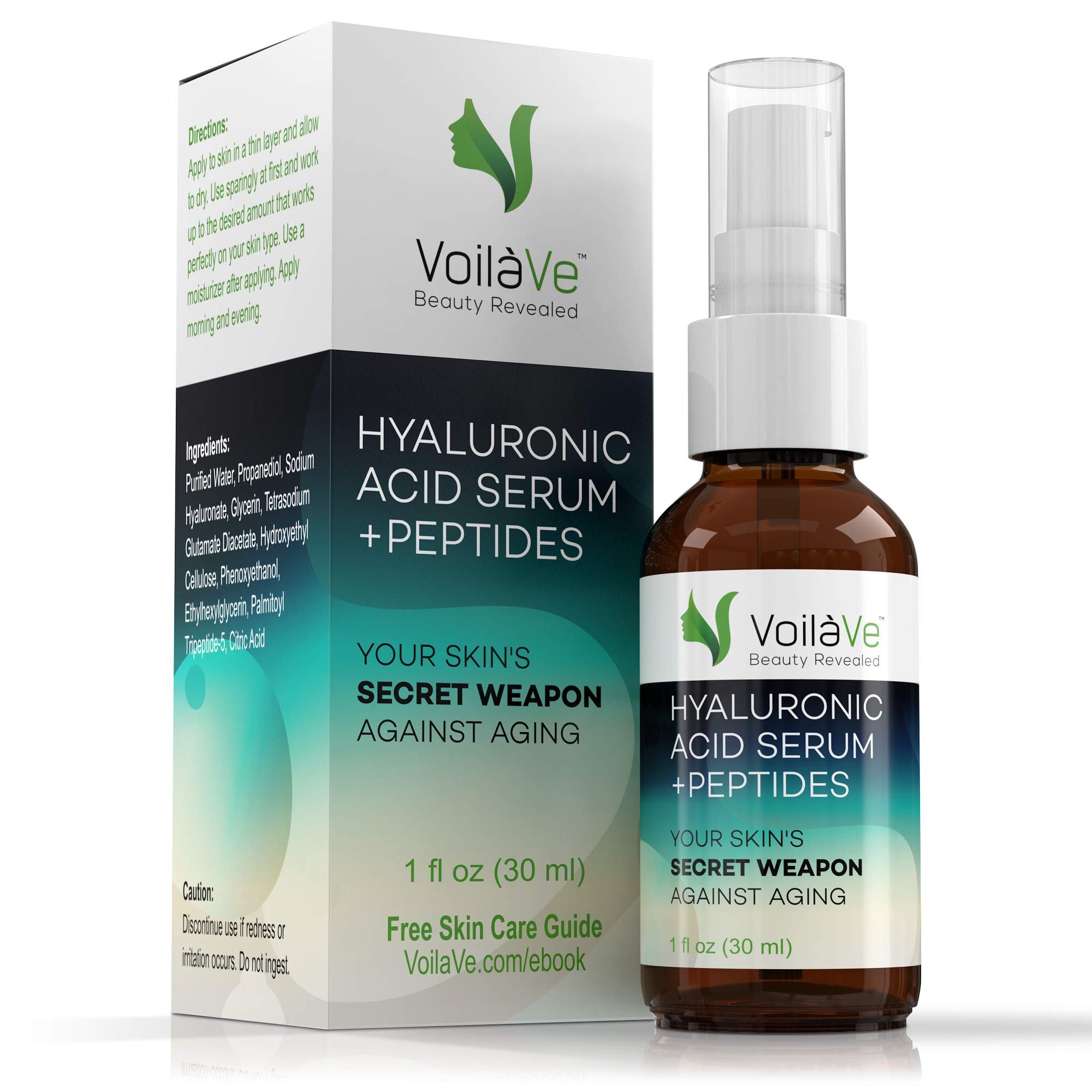 VoilaVe Hyaluronic Acid Serum for Face AntiWrinkle & AntiAging