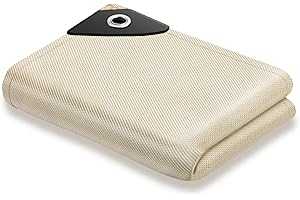 SECUCAPTAIN Welding Blanket Fire Resistant Large 4x6 ft - Fiberglass Flame Retardant Fabric 1022 °F High Temp Heat Shield Blankets Insulation Mat for Soldering, Grill, Industrial, Smoker, Camping