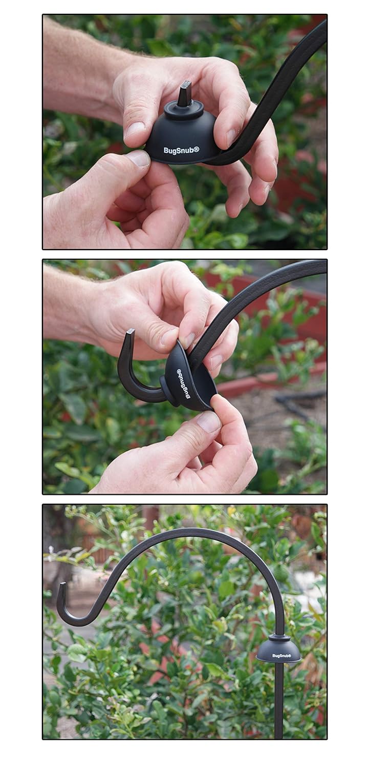 outdoor shepherds hook on Outdoor Decor Bugsnub Shepherds Hook Ant Guard 1 Pack Backyard Birding Wildlife
